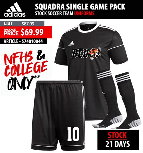 adidas soccer uniforms for teams.